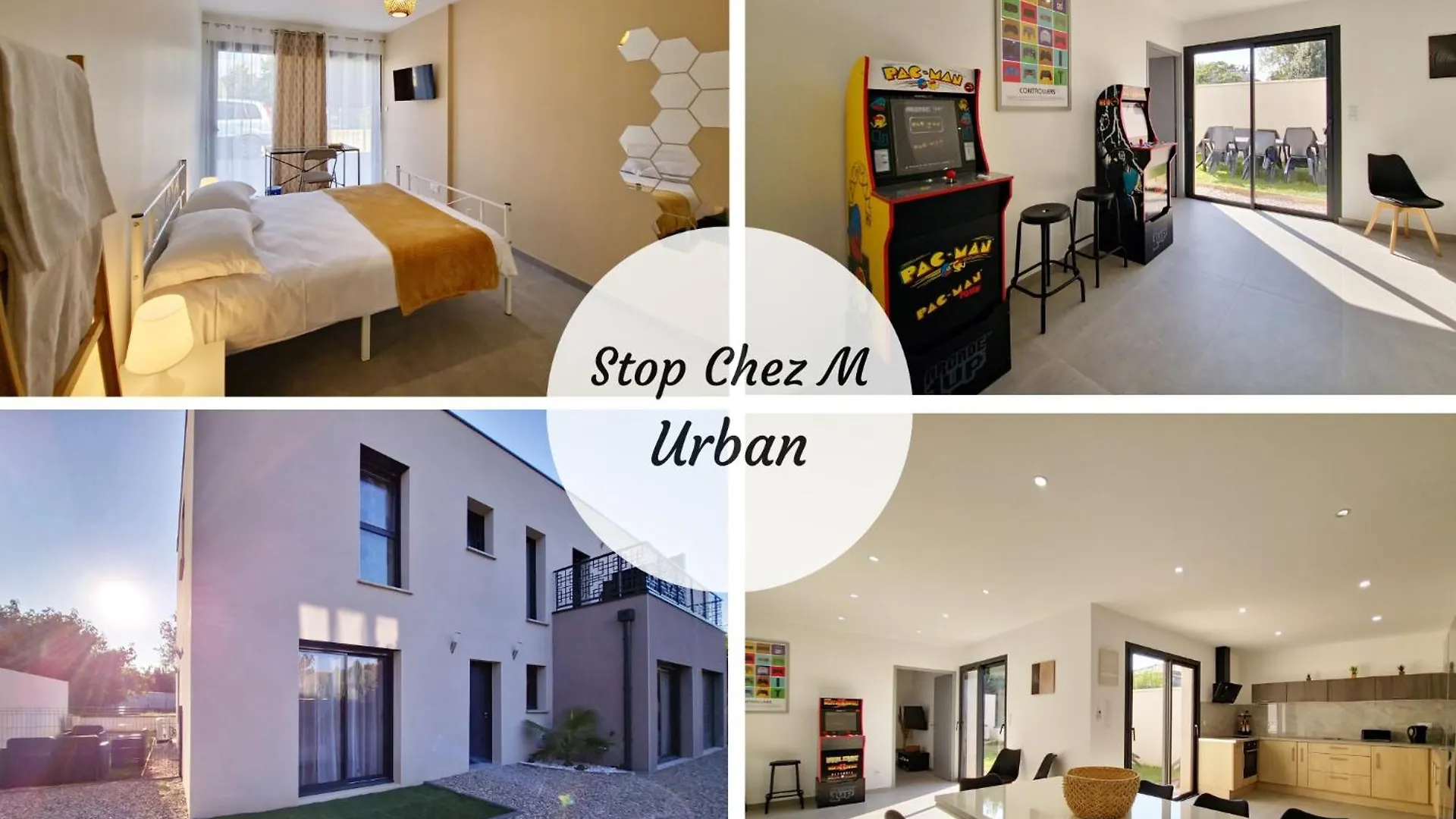Urban #150M2 #6 Ch #Arcade #Calme #Spacieux Vénissieux Nocleg ze śniadaniem